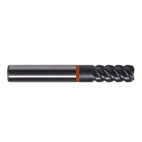 Fresa a raggio - TA series - DueCi SRL - carburo solido / per spallamento / per scanalare