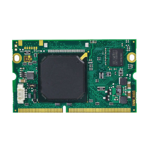 Computer-on-module DM&P Vortex86DX - DIMMBoard DX86 - b-plus mobile control GmbH - USB1.1 / embedded / con intervallo di temperatura esteso