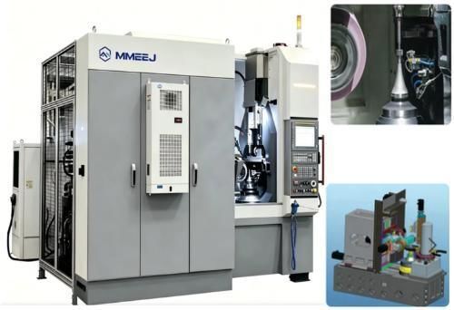 Rettificatrice per ingranaggi - YK7210 - Kirbach Werkzeuge - verticale / CNC / 4 assi