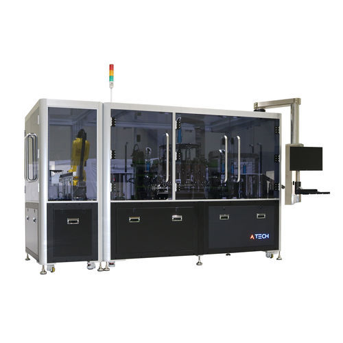 Macchina di ispezione visiva -  AB018  - Atech-INC - industriale / per l'industria cosmetica / automatica