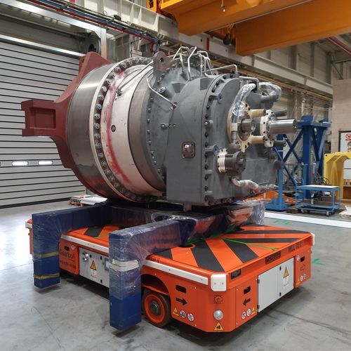 AGV per carichi pesanti - SGAI and OMNI Transporter - MORELLO USA - per magazzino / con alimentazione a batteria / omnidirezionale