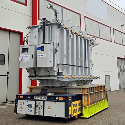 AGV per carichi pesanti - SGAI and OMNI Transporter - MORELLO USA - elettrico / multidirezionale