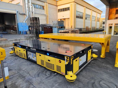 AGV per movimentazione - Omnidirectionnal AGV - MORELLO USA - di trasferimento / da trasporto / di carico