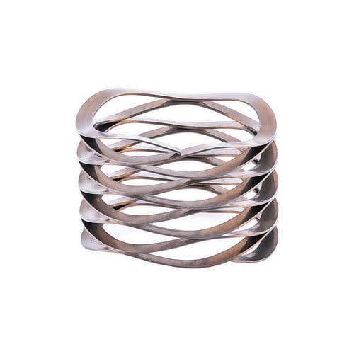 Molla di compressione - Zhejiang Lisheng Spring Co., Ltd. - ondulata / a filo piatto / in acciaio inossidabile