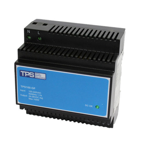 Alimentatore elettrico su guida DIN - TPS100-GP24V - TPS Elektronik GmbH - AC/DC / ad uscita semplice / regolato