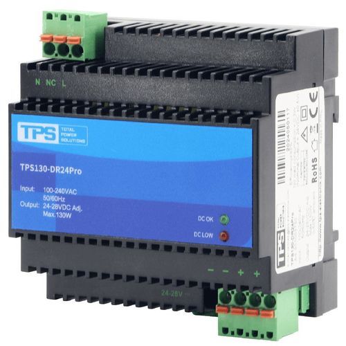 Alimentatore elettrico su guida DIN - TPS130-DR24Pro - TPS Elektronik GmbH - AC/DC / a due uscite / monofase