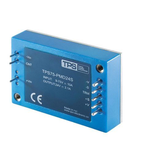 Convertitore DC/DC isolato - TPS075-PMD24S - TPS Elektronik GmbH - per circuiti stampati / industriale / per applicazioni telecom