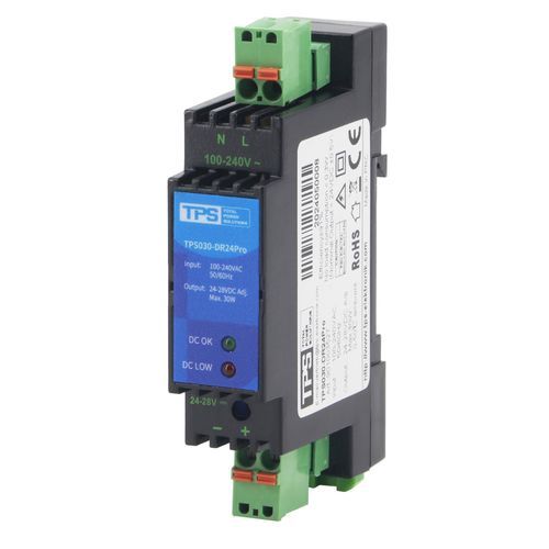 Alimentatore elettrico su guida DIN - TPS030-DR24Pro - TPS Elektronik GmbH - AC/DC / monofase / CE