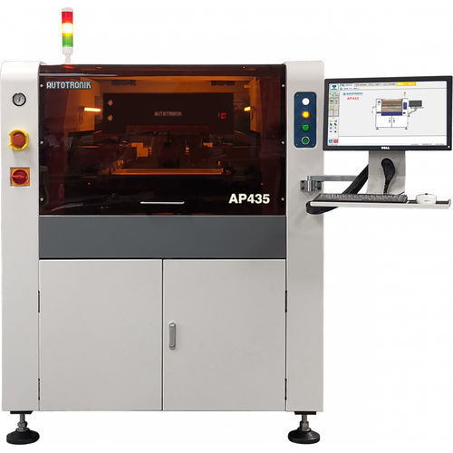 Macchina serigrafica automatica - AP435 - AUTOTRONIK-SMT GmbH - per pasta saldante / PCB / in tempo reale