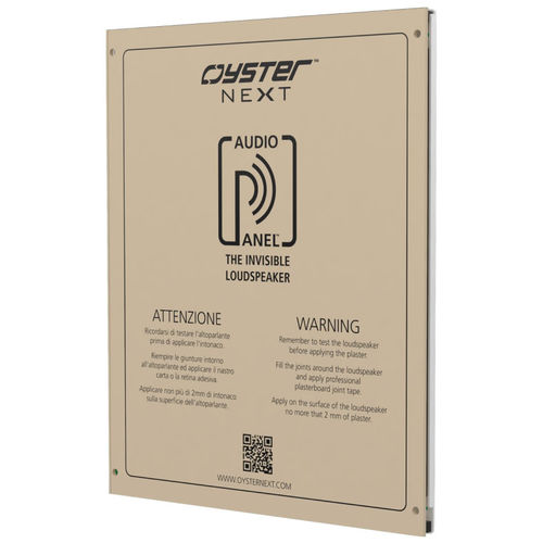 Altoparlante invisibile - AudioPanel Sign&trade; S51 - Oyster Next Srl - a muro / industriale / potente