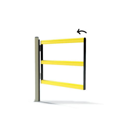 Cancello battente - DP 90   ONE WAY - MPM - manuale