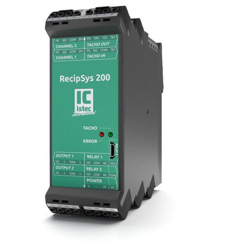 Sistema di monitoraggio compatto - RecipSys 200 - Istec - d'urto / dell’usura / per compressore