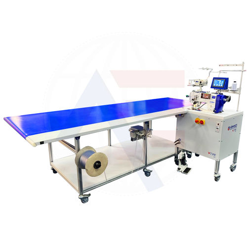 Macchina da cucire con nastro trasportatore - Advance ASA-VType/310C  - AE Sewing Machines - punto annodato / a due aghi / a 2 fili