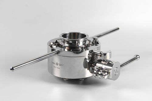Valvola a farfalla - SBV series - HANGZHOU GEEVO TECHNOLOGY CO., LTD. - manuale / di campionamento / per prodotti chimici