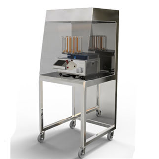 Cappa a flusso laminare da laboratorio - HANGZHOU GEEVO TECHNOLOGY CO., LTD. - con rotelle
