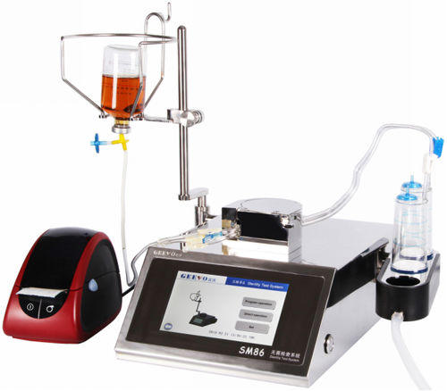 Apparecchio per prove di sterilità - SM86 - HANGZHOU GEEVO TECHNOLOGY CO., LTD. - manuale / di materiale filtrante / per polveri