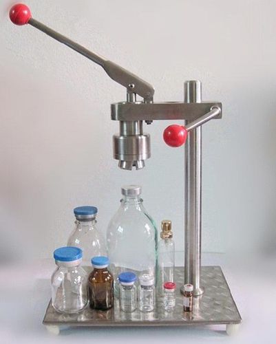 Tappatrice manuale - GV-FG22 - HANGZHOU GEEVO TECHNOLOGY CO., LTD. - verticale / per bottiglie / per l'industria farmaceutica