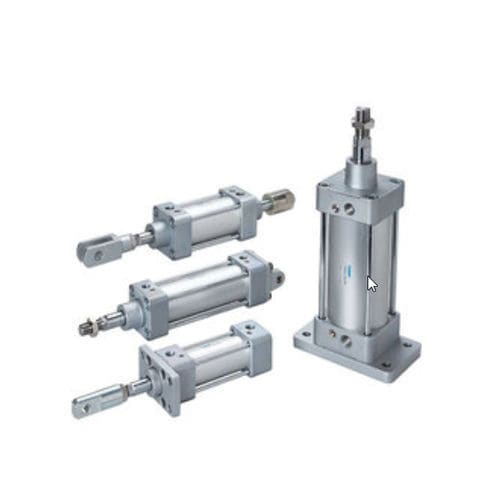 Cilindro ISO - VDMA - Gunda Automation GmbH - pneumatico / con asta / in alluminio anodizzato