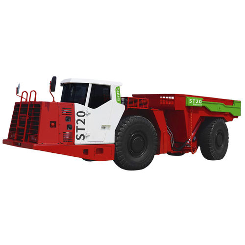 Dumper articolato - ST20Battery - EMSUNTOUR - elettrico / per miniera sotterranea