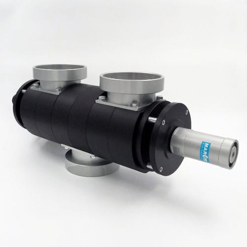 Valvola a pistone - INVA 52 - MAROS Engineering - a comando pneumatico / con attuatore elettrico / shut off
