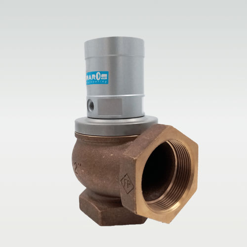 Valvola a pistone - INcA - MAROS Engineering - a comando pneumatico / shut off / filettata