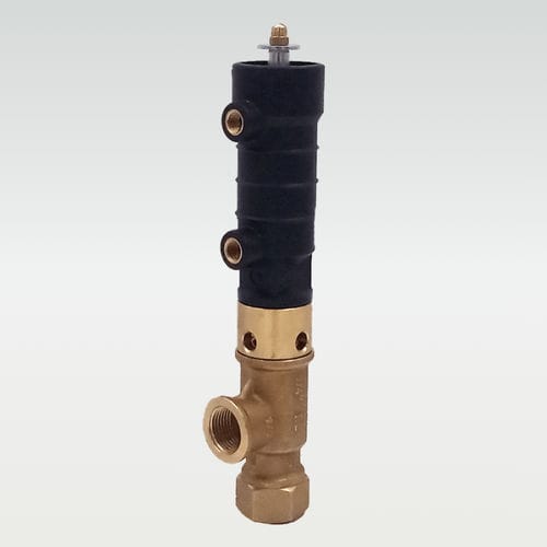 Valvola a pistone - INVA NYLon - MAROS Engineering - a comando pneumatico / shut off / filettata