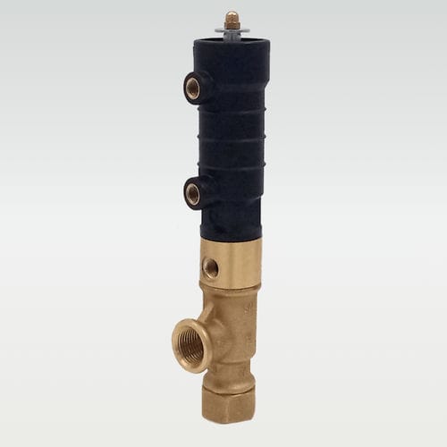 Valvola a pistone - INVA NYLon R - MAROS Engineering - a comando pneumatico / shut off / filettata