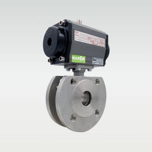 Valvola a sfera - 080323012W - MAROS Engineering - pneumatica / filettata / wafer