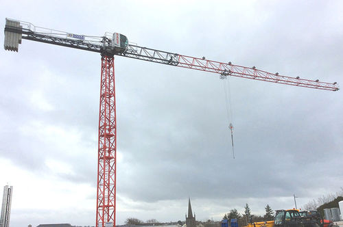 Gru montata su camion - TLS 55 13 - Gruas Saez - a torre / per cantiere / di sollevamento