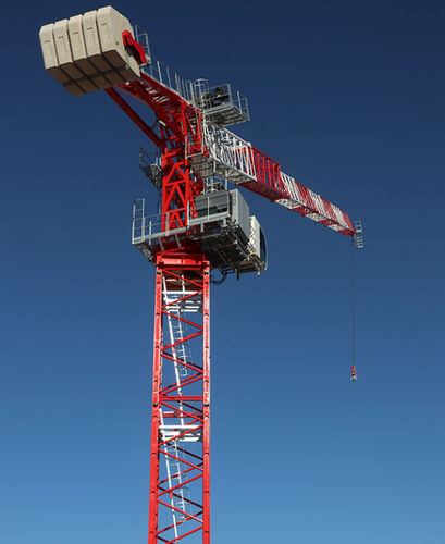 Gru montata su camion - SLH 300 - Gruas Saez - con braccio impennabile / per cantiere / di sollevamento