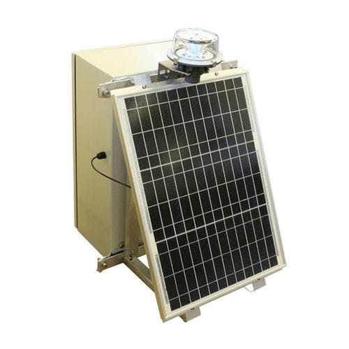 Segnalatore d'ostacolo LED - L810-LXS-SOL - Luxsolar - di bassa intensità / a energia solare / con certificazione FAA