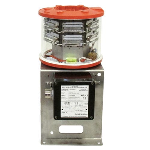 Segnalatore d'ostacolo LED - L865-LXS-200-EX - Luxsolar - di media intensità / antideflagrante / compatto