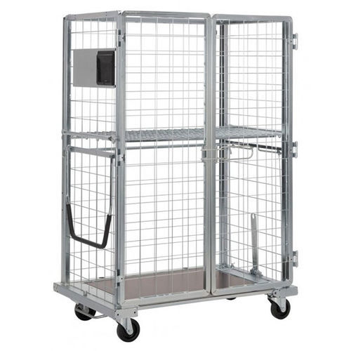 Carrello per contenitori Euro - Logimarkt - da trasporto / in metallo / a piattaforma