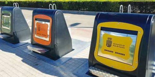Cassonetto in metallo - JAC series - Sanimobel - interrato / per caricamento verticale / per rifiuti urbani