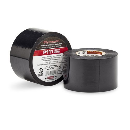 Nastro di isolamento elettrico - Premium Slipknot P111 - Plymouth Rubber Europa S.A.U. - in vinile