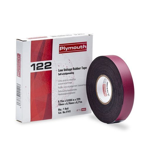 Nastro di isolamento elettrico - 122 - Plymouth Rubber Europa S.A.U. - autovulcanizzante / in gomma / per applicazioni a bassa tensione