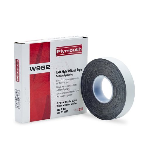 Nastro di isolamento elettrico - W962 - Plymouth Rubber Europa S.A.U. - autovulcanizzante / in gomma / per applicazioni ad alta tensione