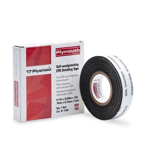 Nastro conduttore - 17 Plyshield - Plymouth Rubber Europa S.A.U. - di isolamento elettrico / autovulcanizzante / in gomma