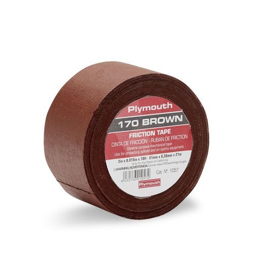 Nastro di rivestimento - 170 Brown - Plymouth Rubber Europa S.A.U. - in gomma / in tessuto