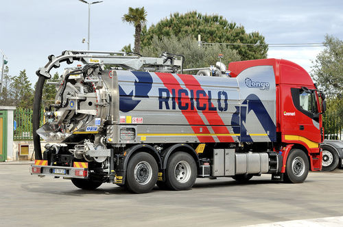 Veicolo per ispezione di canalizzazioni - LONGO Euroservice SRL - con motore a combustione / a 3 ruote