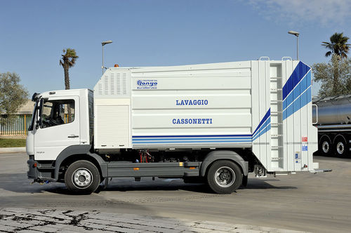 Lavacassonetti con caricamento laterale - LONGO Euroservice SRL - automatico