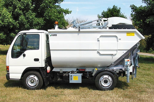 Benna per camion in acciaio - MICRO S - Farid Zoeller group - a un asse