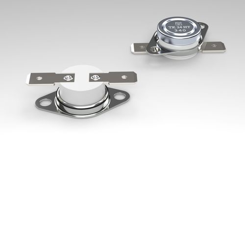 Termostato bimetallico - TK24HT series - Thermorex CJSC - con flangia / per alta temperatura