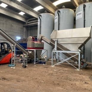 Sconfenzionatrice a flagelli -  S LINE - MAVITEC GREEN ENERGY BV - in acciaio inossidabile