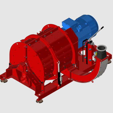 Mulino per metalli - TU series - BANO RECYCLING SRL - a rotore / orizzontale / ad alta velocità