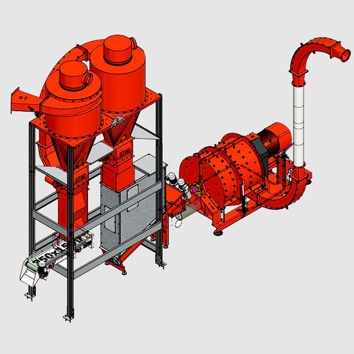 Separatore di particelle - ZIG-ZAG EV40 - BANO RECYCLING SRL - inerziale / a decantazione / per raccolta differenziata
