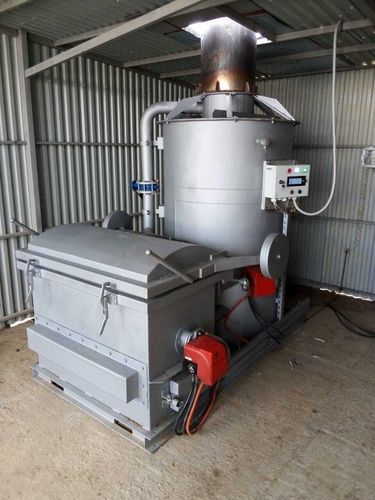 Inceneritore per scarti industriali - В-300 - FEUPROM - per rifiuti sanitari / con forno rotativo / intermittente