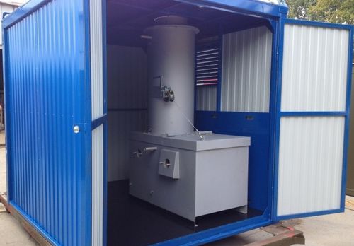 Inceneritore per scarti industriali - В-150 - FEUPROM - per rifiuti sanitari / con forno rotativo / intermittente