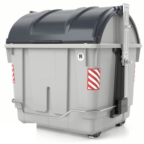 Cassonetto con caricamento laterale - C3200 D - CONTENUR SL - in HDPE / intelligente / per rifiuti organici