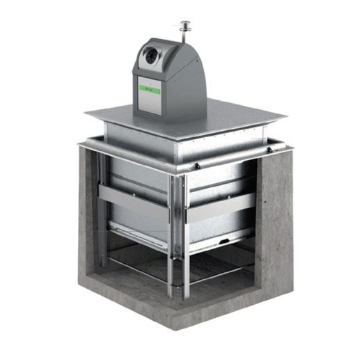 Cassonetto in acciaio - SCV series - CONTENUR SL - in HDPE / interrato / per rifiuti urbani
